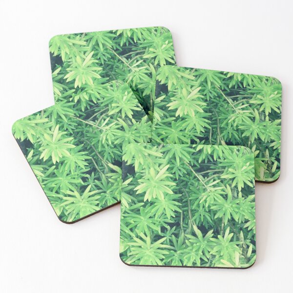 Item preview, green ground cover natural pattern designed and sold by DKVanOss.