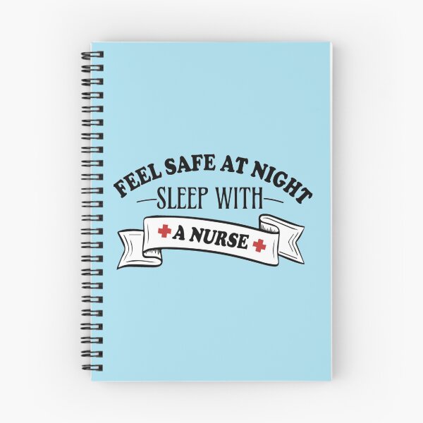 Item preview, Feel Safe At Night Sleep With A Nurse                          designed and sold by Audreypullman.