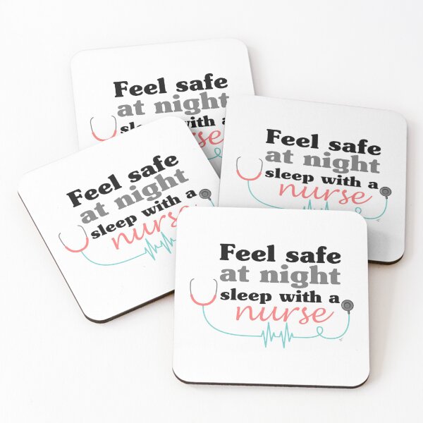 Item preview, feel safe at night sleep with a nurse            designed and sold by Audreypullman.