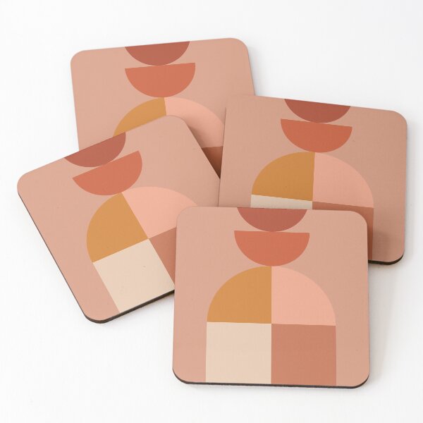 Item preview, Geometric terracotta IX designed and sold by alienrabbit.