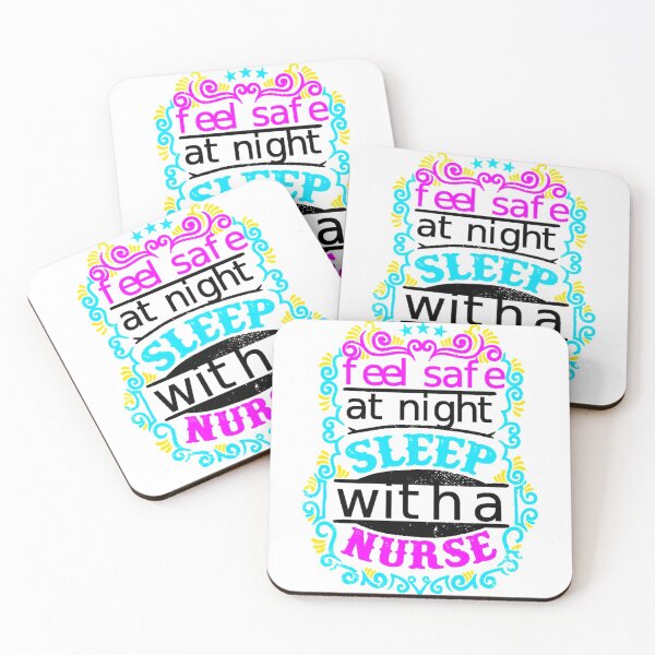 Item preview, Feel Safe at Night Sleep With a Nurse -  and Funny Design   designed and sold by Audreypullman.