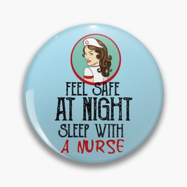 Item preview, Feel Safe at Night Sleep with a Nurse   designed and sold by Audreypullman.