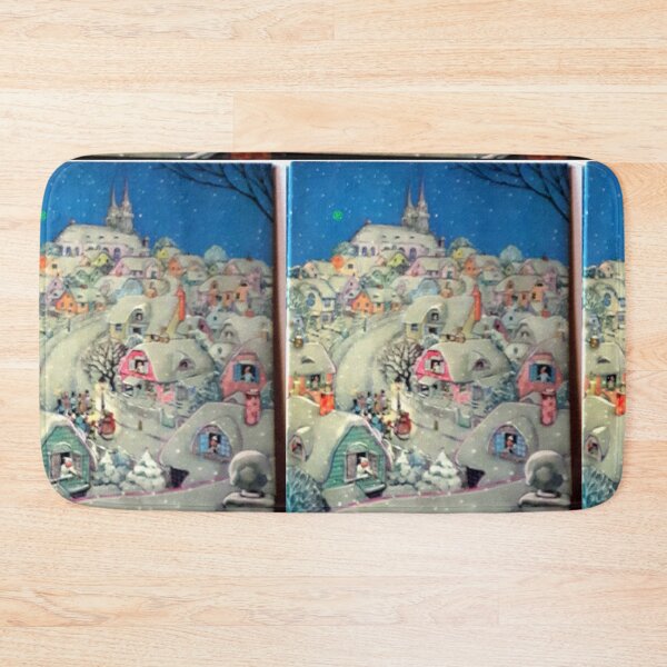 Item preview, Village, Winter, Christmas, Christmas Carols,  Holiday, Victorian, 1930's, 20's, Traditional, Winter, December designed and sold by Vintaged.