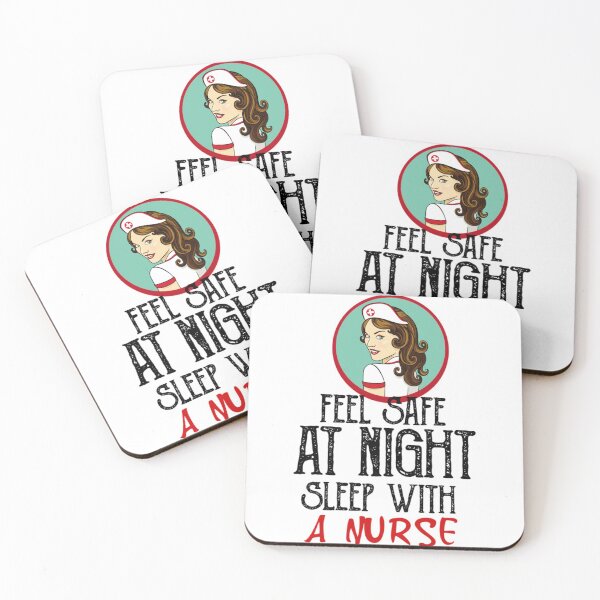 Item preview, Feel Safe at Night Sleep with a Nurse   designed and sold by Audreypullman.