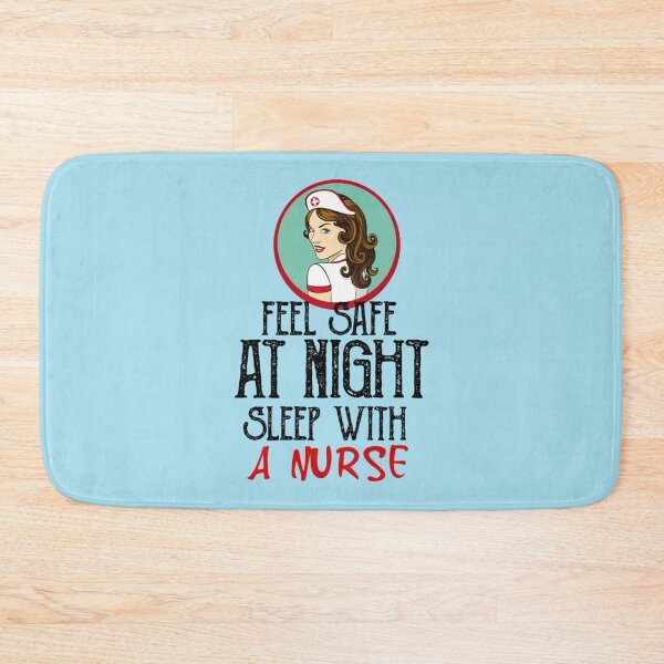 Item preview, Feel Safe at Night Sleep with a Nurse   designed and sold by Audreypullman.