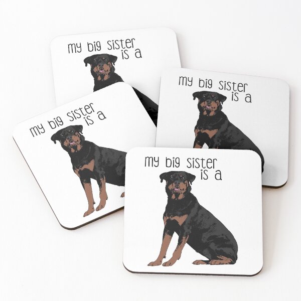 Item preview, My Big Sister - Rottweiler   designed and sold by rmcbuckeye.