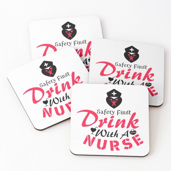 Item preview, Feel Safe At Night Sleep With A Nurse  Fitted Scoop  designed and sold by Audreypullman.