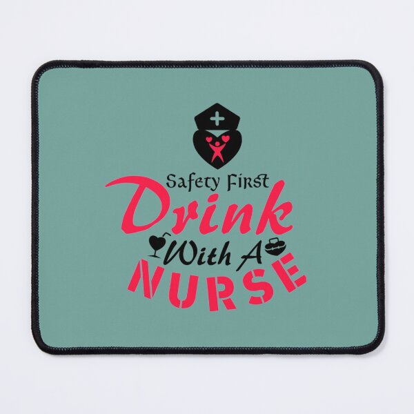 Item preview, Feel Safe At Night Sleep With A Nurse  Fitted Scoop  designed and sold by Audreypullman.