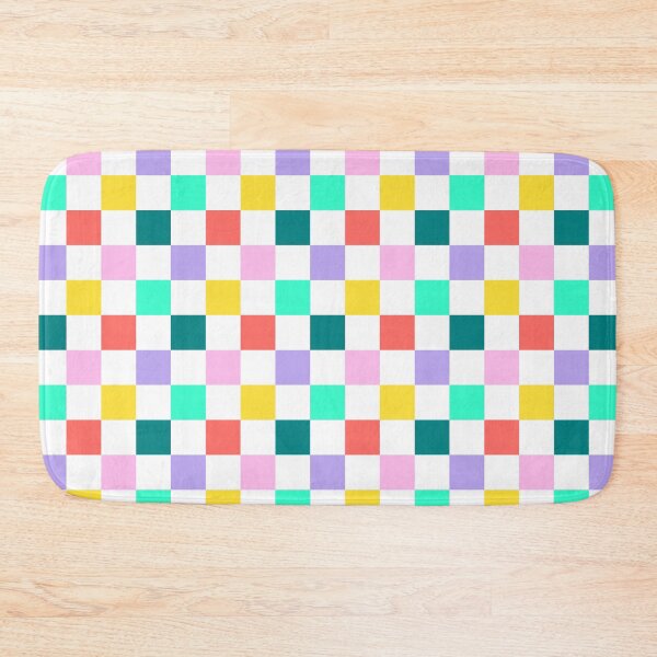 Item preview, Checkerboard pattern RAINBOW 2 designed and sold by alienrabbit.