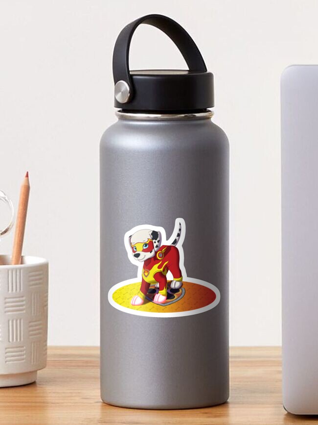 Botella Marshall Patrulla Canina personalizada con nombre