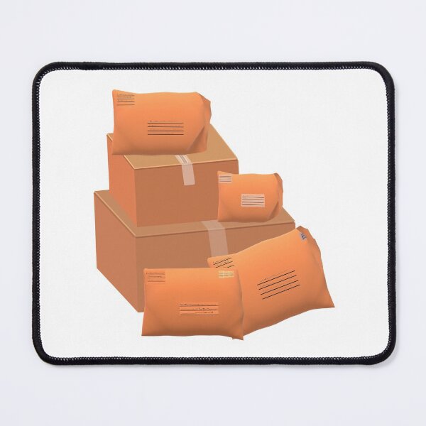 Item preview, Happy Snail Mail Packages (White Background) designed and sold by ArtByLM.