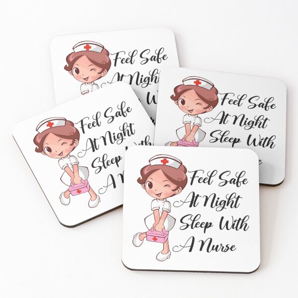 Item preview, Feel Safe At Night. Sleep With A Nurse.      designed and sold by Audreypullman.
