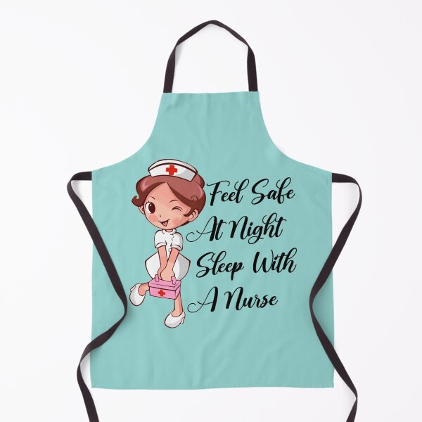 Item preview, Feel Safe At Night. Sleep With A Nurse. designed and sold by Audreypullman.