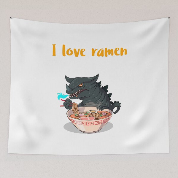 Item preview, I love Ramen - Monster designed and sold by Mechanical-Artt.
