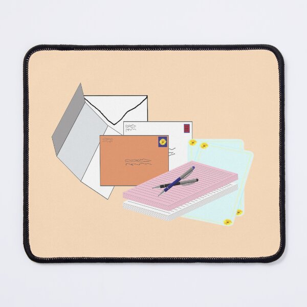 Item preview, Snail Mail Happy Mail (Stacked Version – Soft Beige Background) designed and sold by ArtByLM.