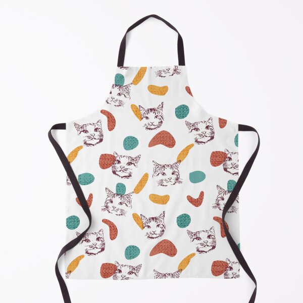 Item preview, Lovely Badu cat seamless pattern version 1 designed and sold by tamongg14.