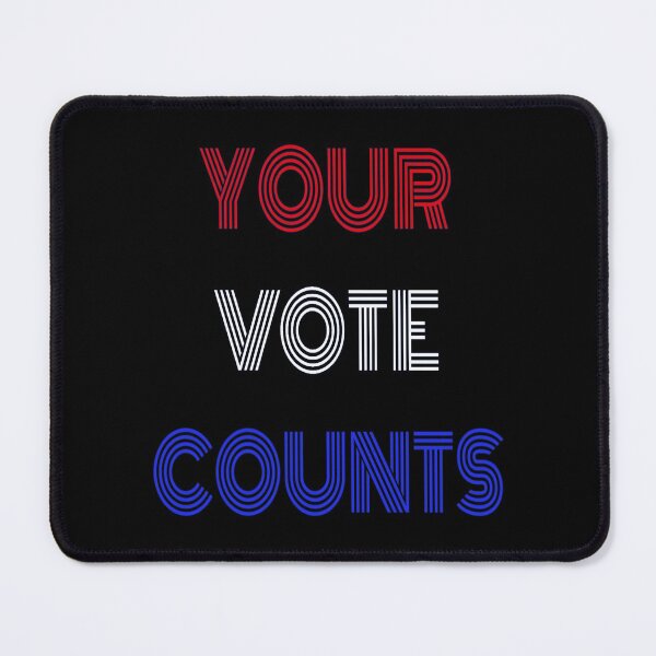 Item preview, Your Vote Counts - Red, White and Blue designed and sold by ArtByLM.