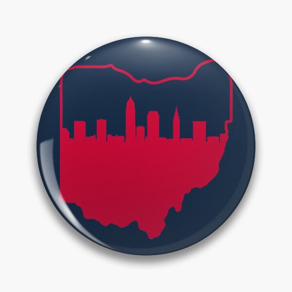 Item preview, Cleveland Ohio Baseball CLE Red and Navy designed and sold by toutwearapparel.