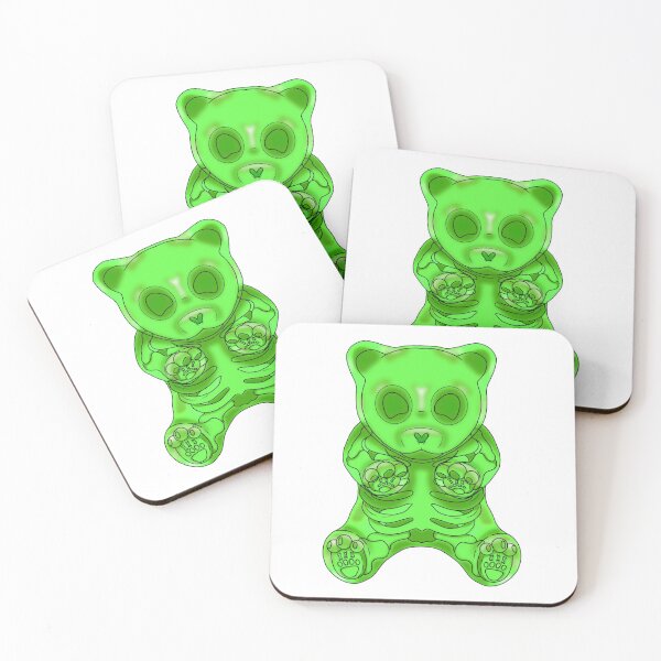 Item preview, Green bear bones designed and sold by NumbSkullD.