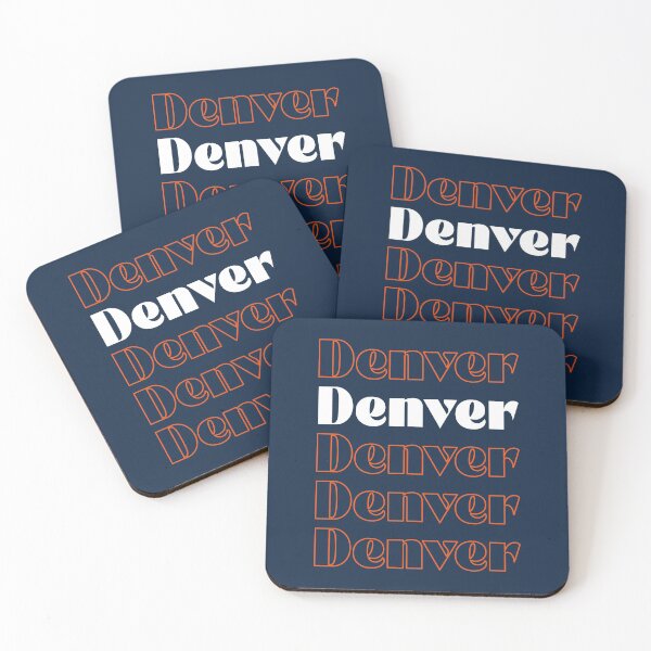 Item preview, Denver Colorado Football DET Retro Style and Text designed and sold by toutwearapparel.