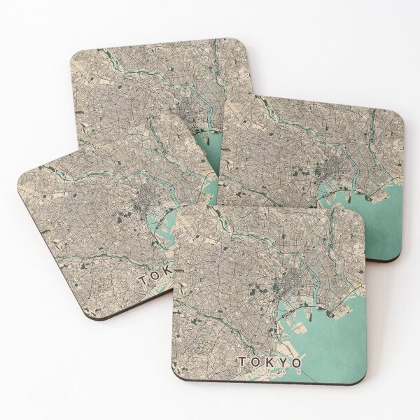 Item preview, Tokyo City Map of Japan - Vintage designed and sold by deMAP.