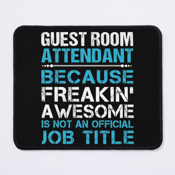 Item preview, Guest Room Attendant T Shirt - Freaking Awesome Job Gift Item Tee designed and sold by oetate4774.