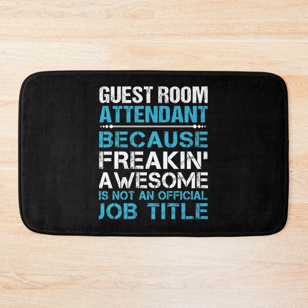 Item preview, Guest Room Attendant T Shirt - Freaking Awesome Job Gift Item Tee designed and sold by oetate4774.