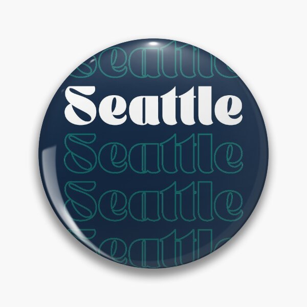 Artikelvorschau, Seattle Washington Baseball SEA Retro-Stil und Text entworfen und verkauft von toutwearapparel.