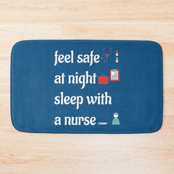 Item preview, feel safe at night sleep with a nurse  designed and sold by Audreypullman.