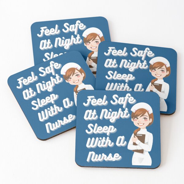 Item preview, Feel Safe At Night Sleep With A Nurse         designed and sold by Audreypullman.