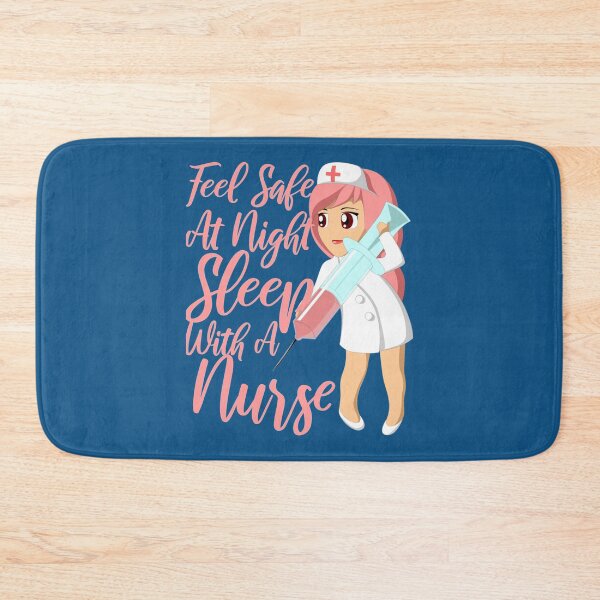 Item preview, Feel Safe At Night Sleep With A Nurse      designed and sold by Audreypullman.