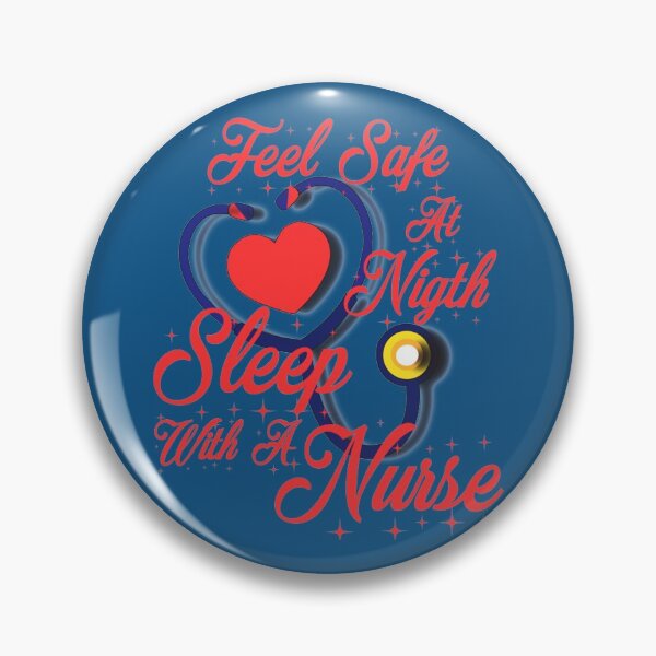 Item preview, Feel Safe At Night Sleep With A Nurse     designed and sold by Audreypullman.