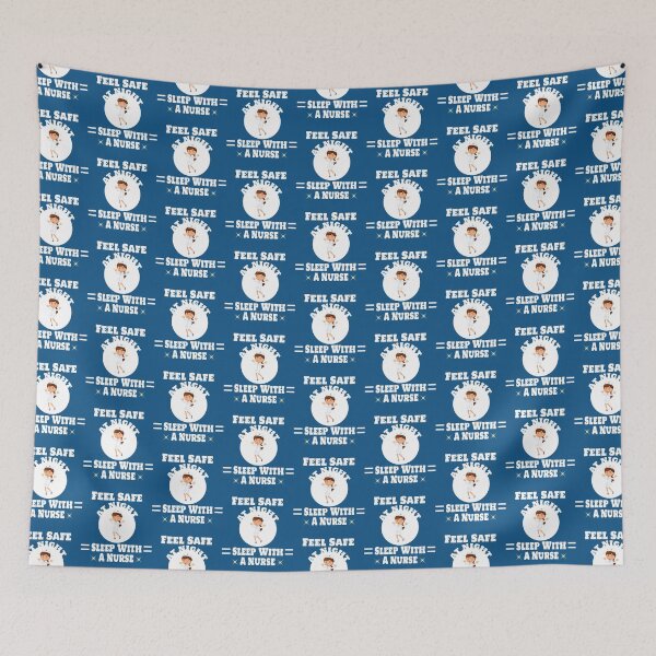 Item preview, Feel Safe At Night Sleep With A Nurse designed and sold by Audreypullman.