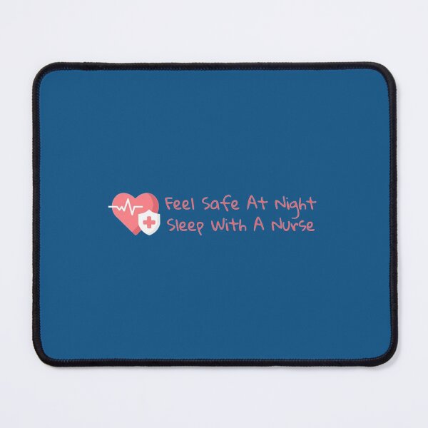 Item preview, Feel Safe At Night Sleep With A Nurse - Heart designed and sold by Audreypullman.
