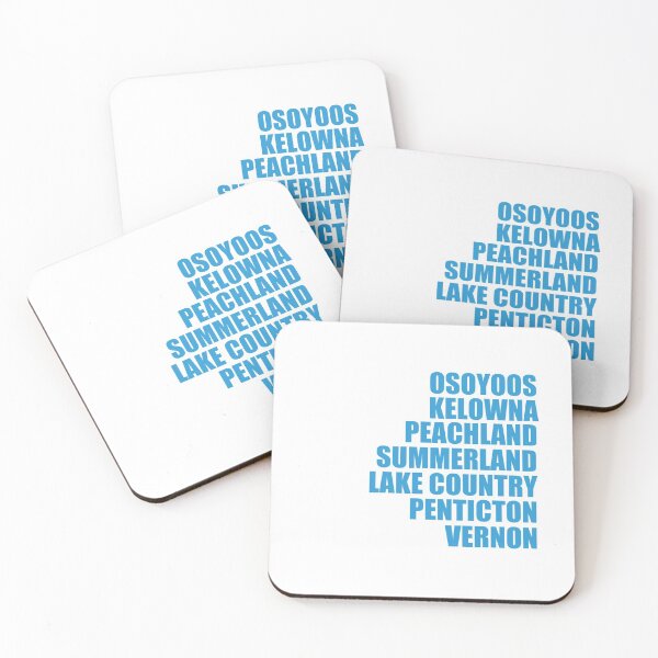 Item preview, Okanagan British Columbia BC Canada Neighbourhoods designed and sold by lalashellsArt.