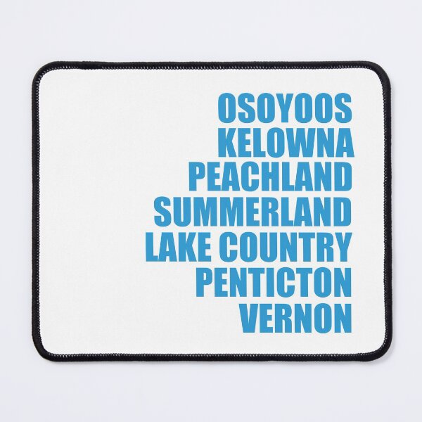 Item preview, Okanagan British Columbia BC Canada Neighbourhoods designed and sold by lalashellsArt.