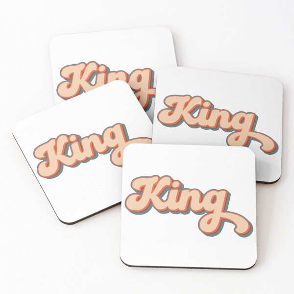 Item preview, king retro typography design designed and sold by Camo0godfather.