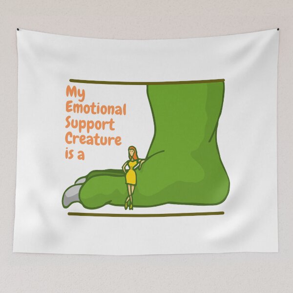 Item preview, My Emotional Support Creature is a Giant designed and sold by SnarkSharks.