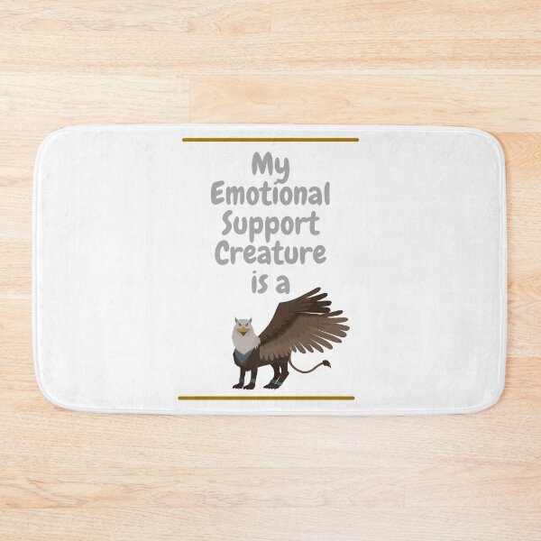 Item preview, My Emotional Support Creature is a Griffin designed and sold by SnarkSharks.