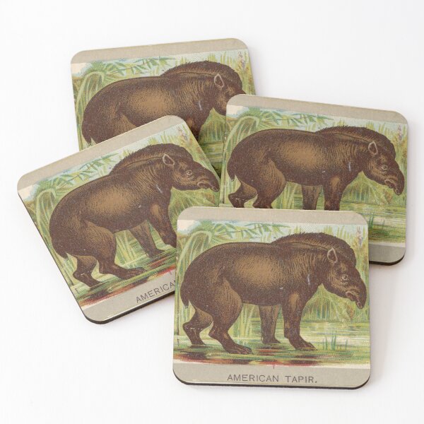 Artikelvorschau, Amerikanischer Vintage Tapir entworfen und verkauft von FunFashionIdeas.