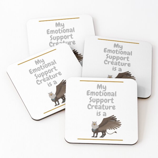 Item preview, My Emotional Support Creature is a Griffin designed and sold by SnarkSharks.