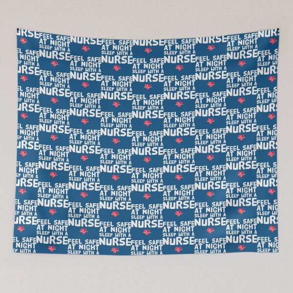 Item preview, Feel Safe At Night Sleep With A Nurse designed and sold by Audreypullman.