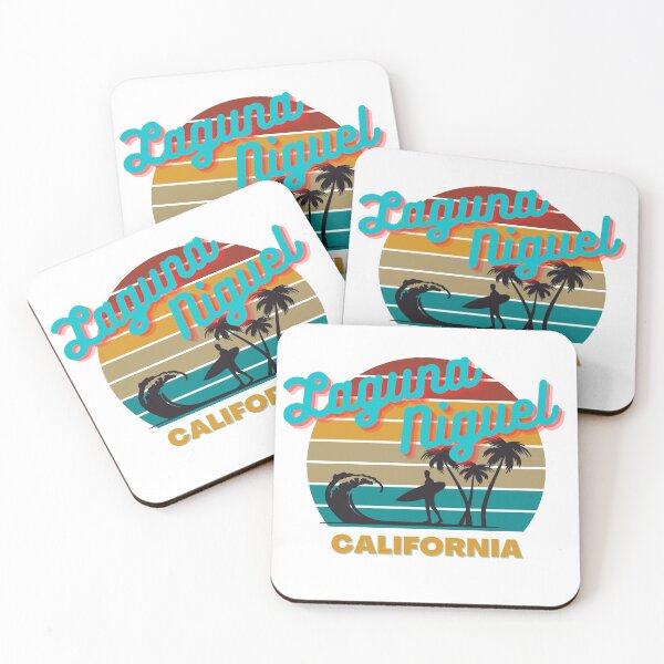 Aperçu de l'œuvre Laguna Niguel California Retro Vintage Sunset Graphic Design créée et vendue par adriana-holmes.