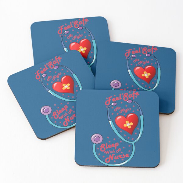 Item preview, Feel Safe At Night. Sleep With A Nurse.   designed and sold by Audreypullman.