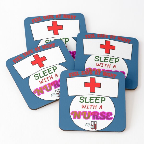 Item preview, Funny Feel Safe At Night, Sleep With A Nurse RN   designed and sold by Audreypullman.