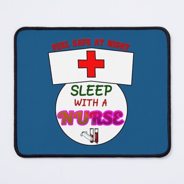 Item preview, Funny Feel Safe At Night, Sleep With A Nurse RN designed and sold by Audreypullman.