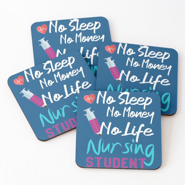 Item preview, no sleep no money no life nursing student , nurse shirt, funny shirt, gift        designed and sold by Audreypullman.
