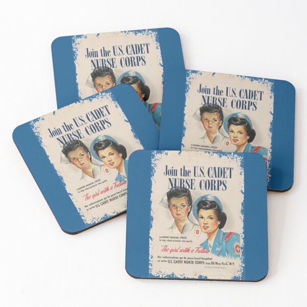Item preview, Vintage U.S. Cadet Nurse Corps Recruitment    designed and sold by Audreypullman.