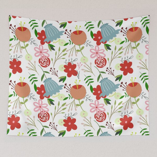 Item preview, Modern Floral Pattern designed and sold by 3Berries.