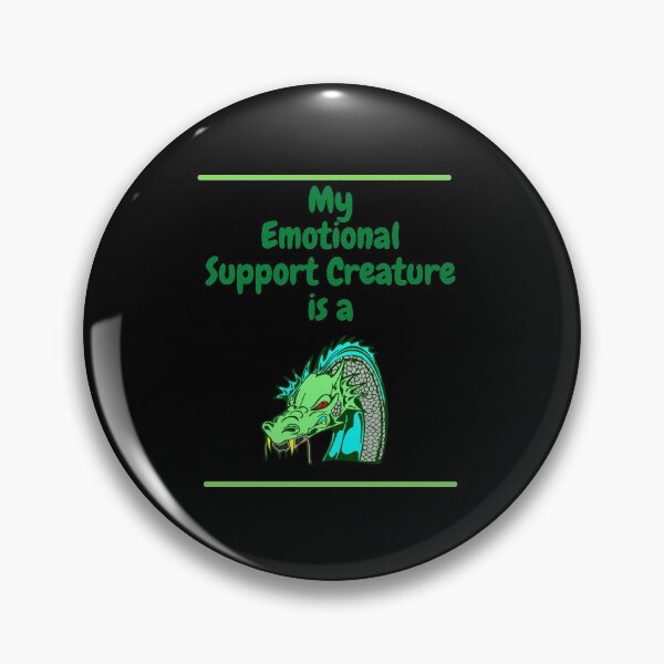 Item preview, My Emotional Support Creature is a Dragon designed and sold by SnarkSharks.